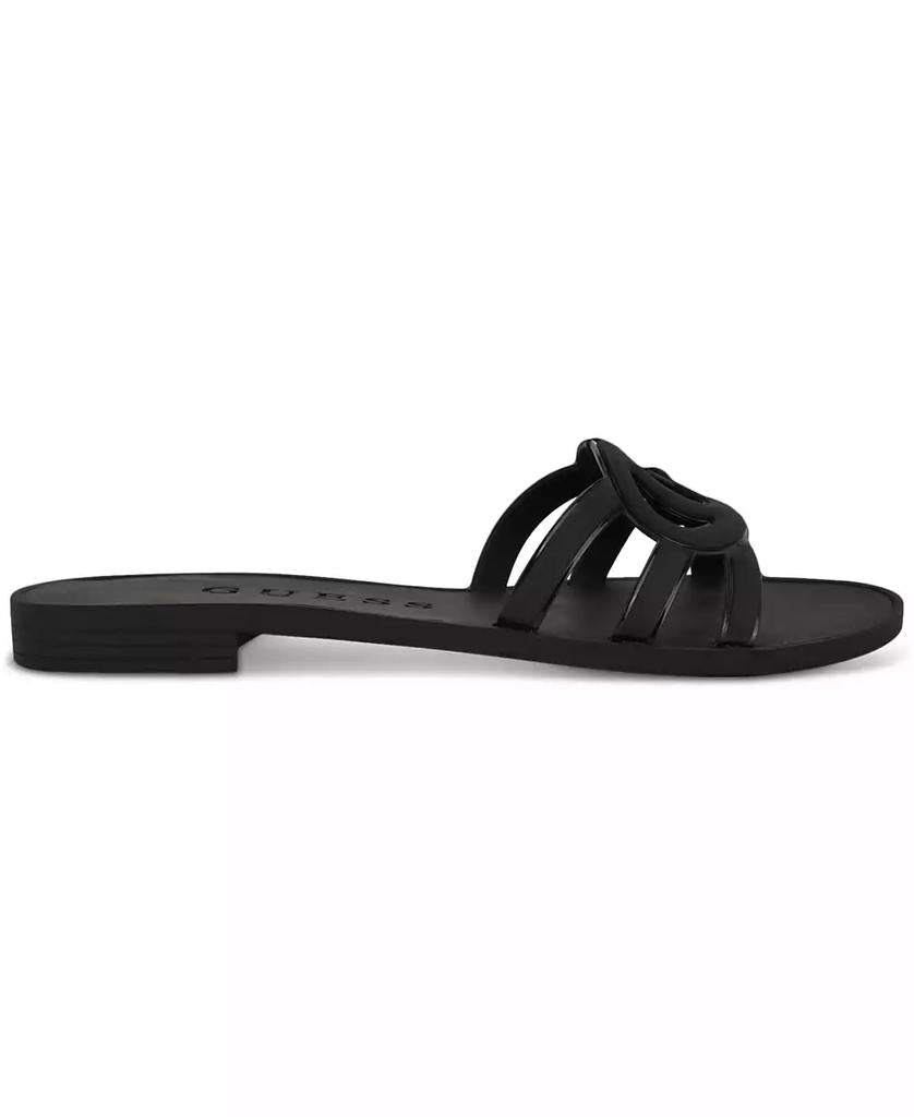 Women's Elyho Jelly Cutout Logo Flat Sandals - XIOR LUXE