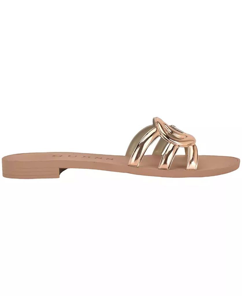 Women's Elyho Jelly Cutout Logo Flat Sandals - XIOR LUXE