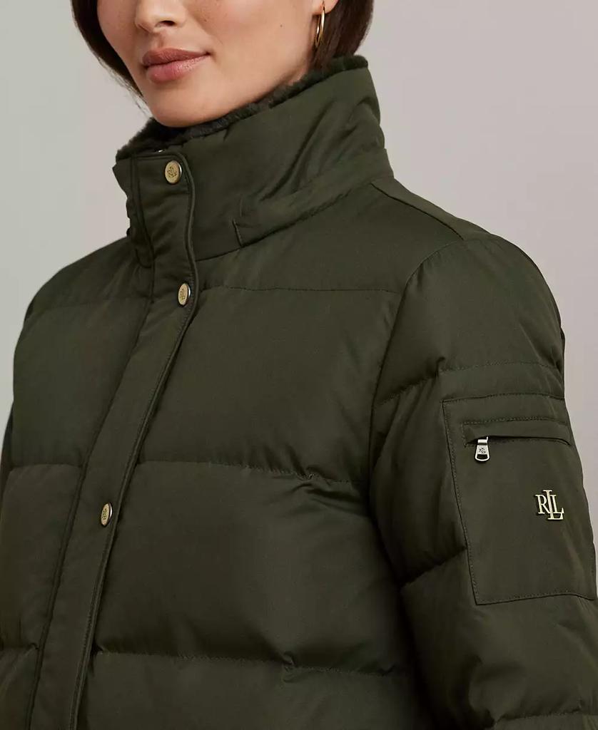 Women's Faux-Fur Hooded Puffer Coat - Luna BR wear co.