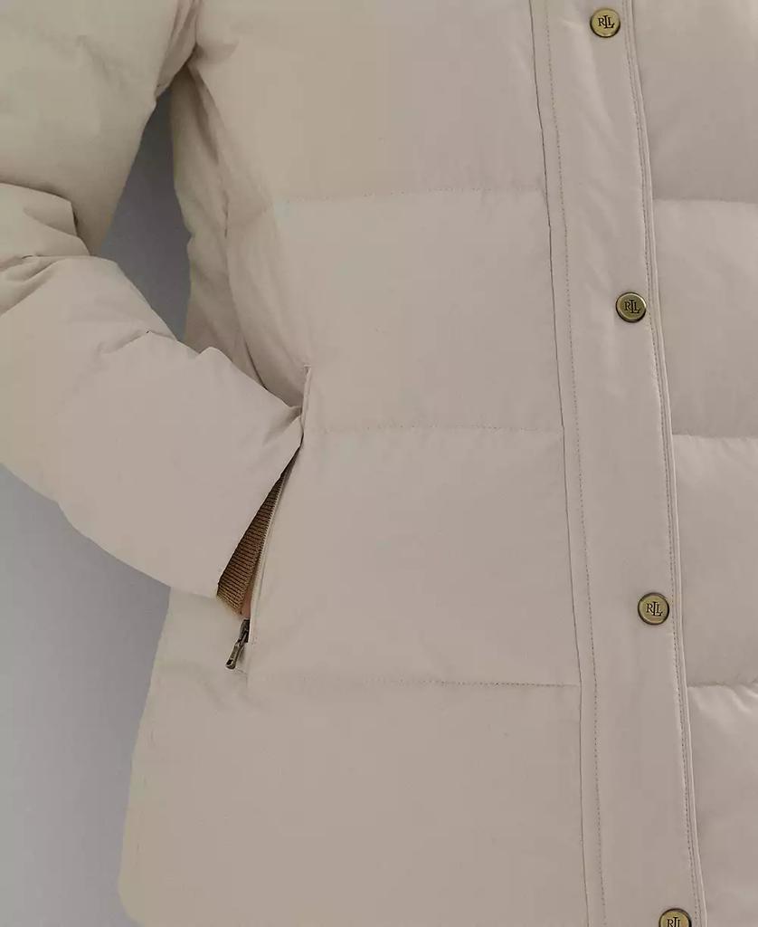 Women's Faux-Fur Hooded Puffer Coat - Luna BR wear co.