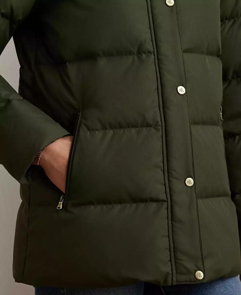 Women's Faux-Fur Hooded Puffer Coat - Luna BR wear co.