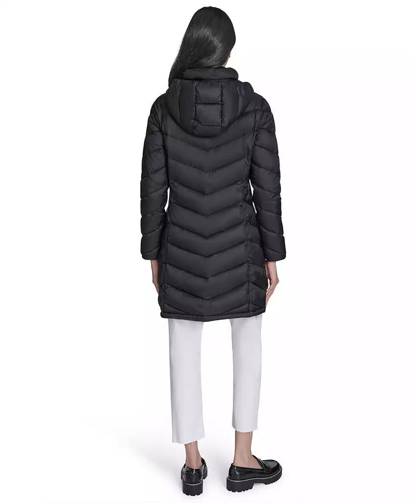 Women's Packable Hooded Puffer Coat, Created for Macy's - Luna BR wear co.