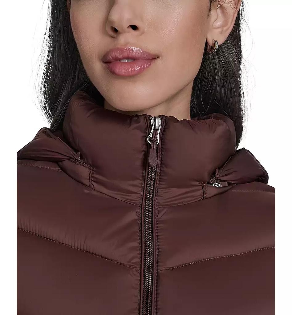 Women's Packable Hooded Puffer Coat, Created for Macy's - Luna BR wear co.