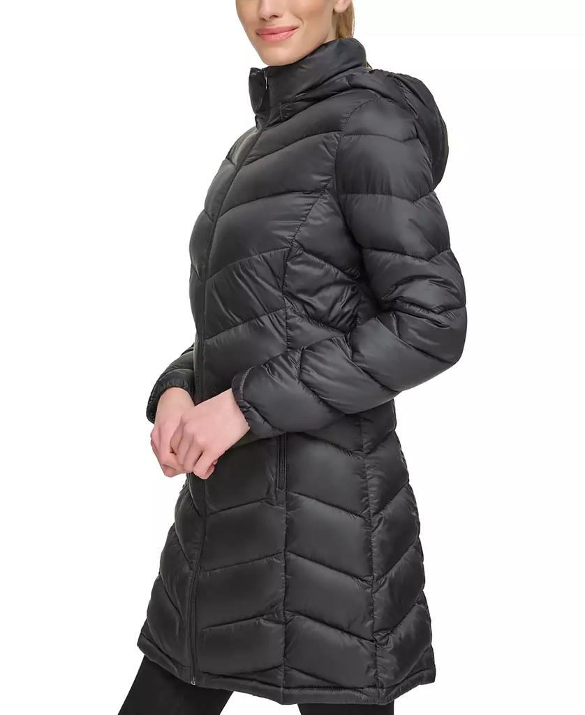 Women's Packable Hooded Puffer Coat, Created for Macy's - Luna BR wear co.