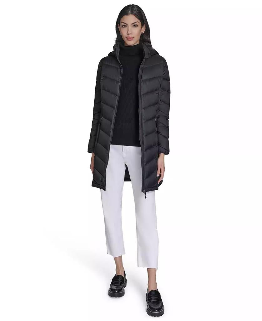Women's Packable Hooded Puffer Coat, Created for Macy's - Luna BR wear co.