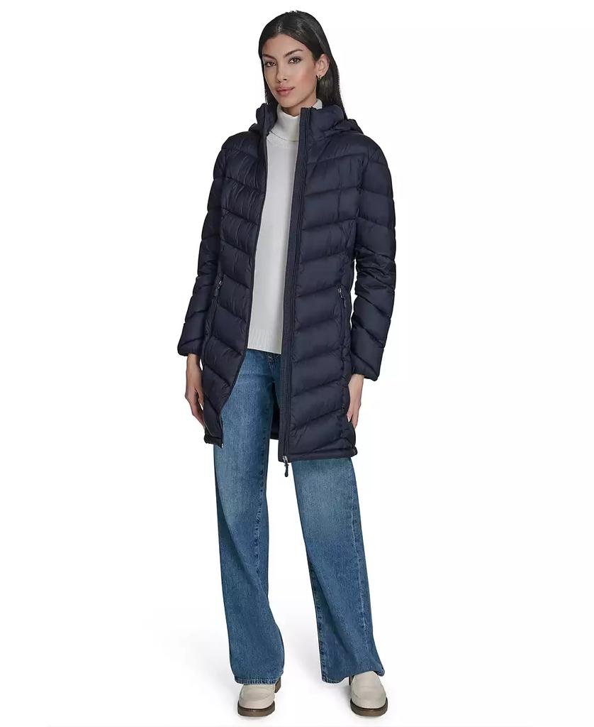 Women's Packable Hooded Puffer Coat, Created for Macy's - Luna BR wear co.