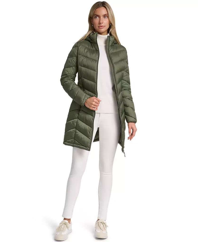 Women's Packable Hooded Puffer Coat, Created for Macy's - Luna BR wear co.