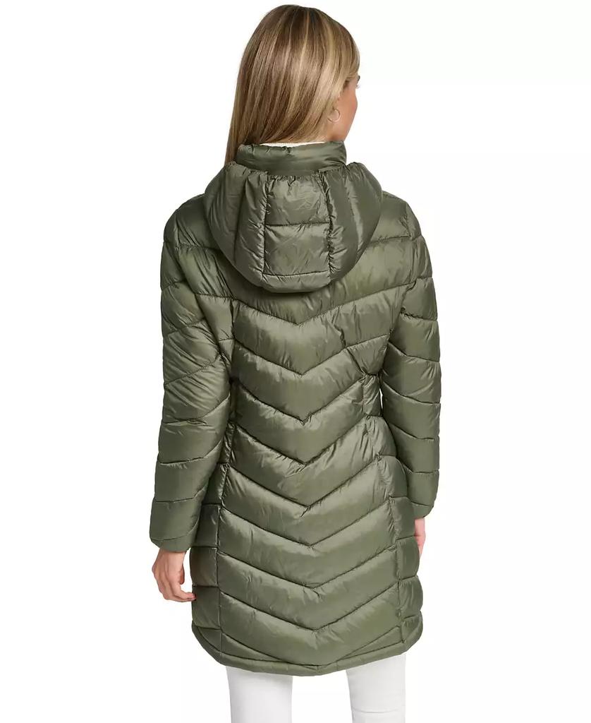 Women's Packable Hooded Puffer Coat, Created for Macy's - Luna BR wear co.