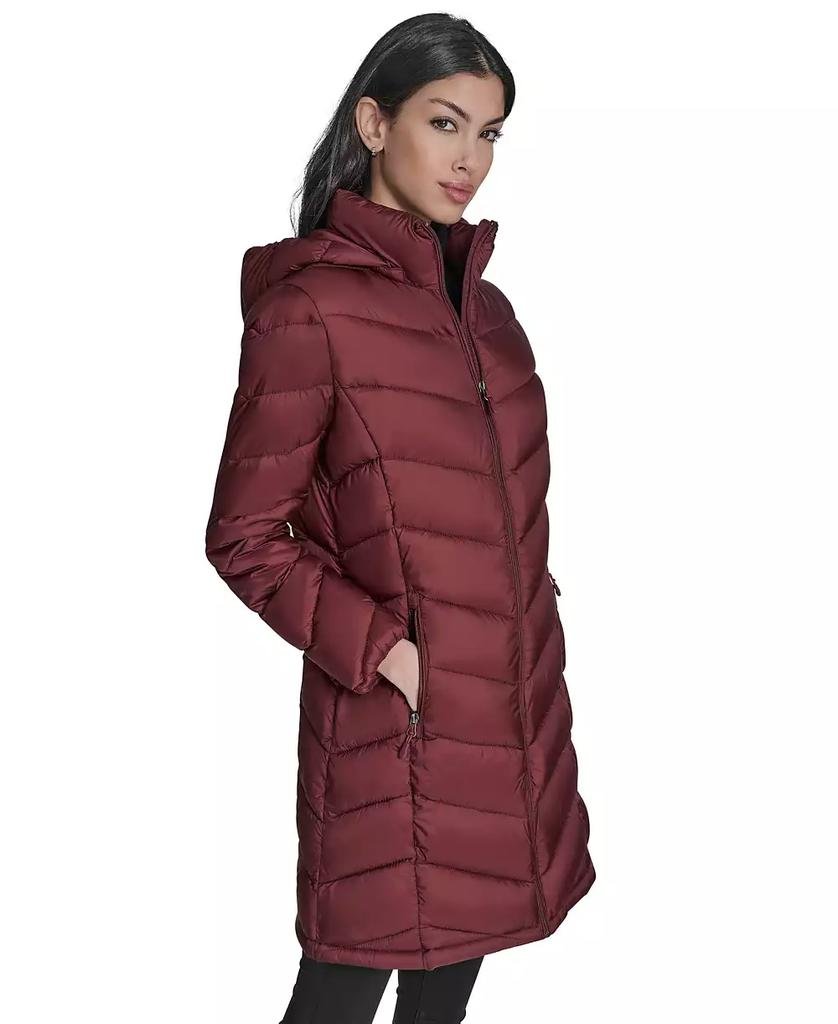 Women's Packable Hooded Puffer Coat, Created for Macy's - Luna BR wear co.