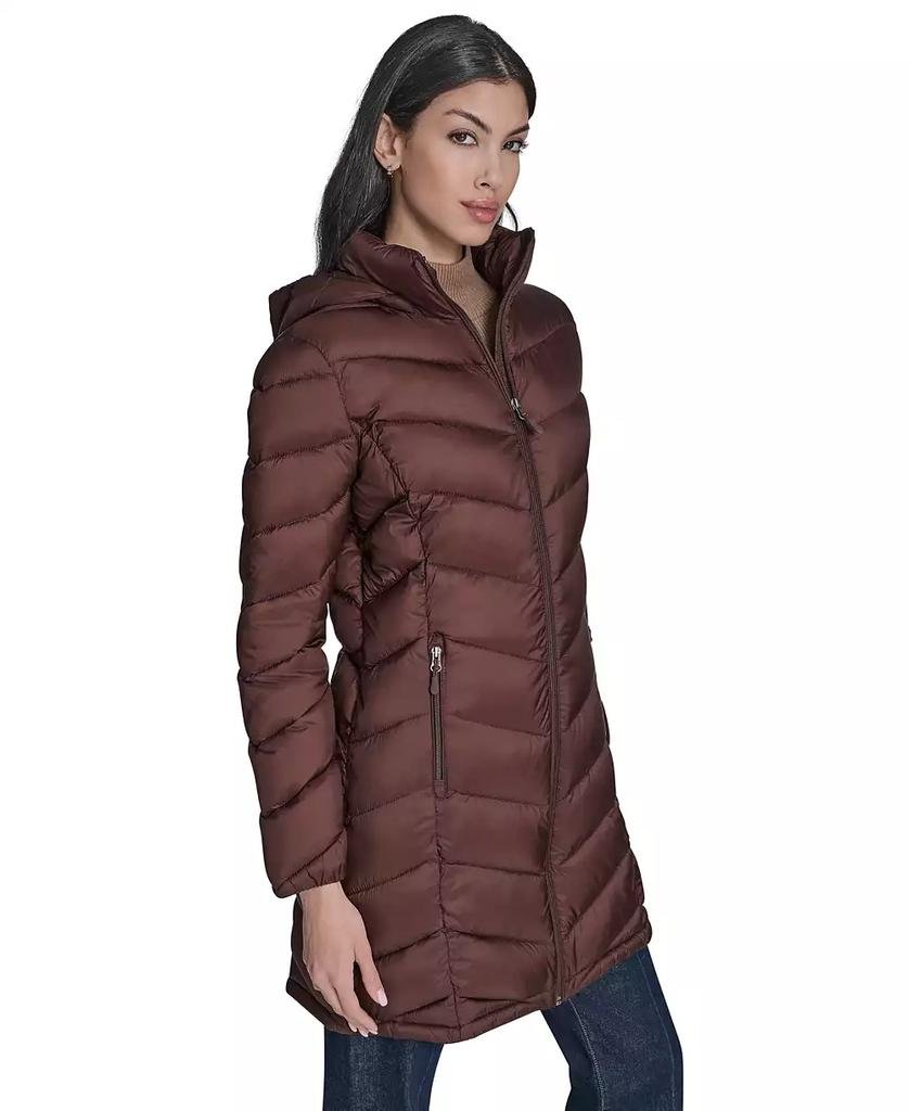 Women's Packable Hooded Puffer Coat, Created for Macy's - Luna BR wear co.