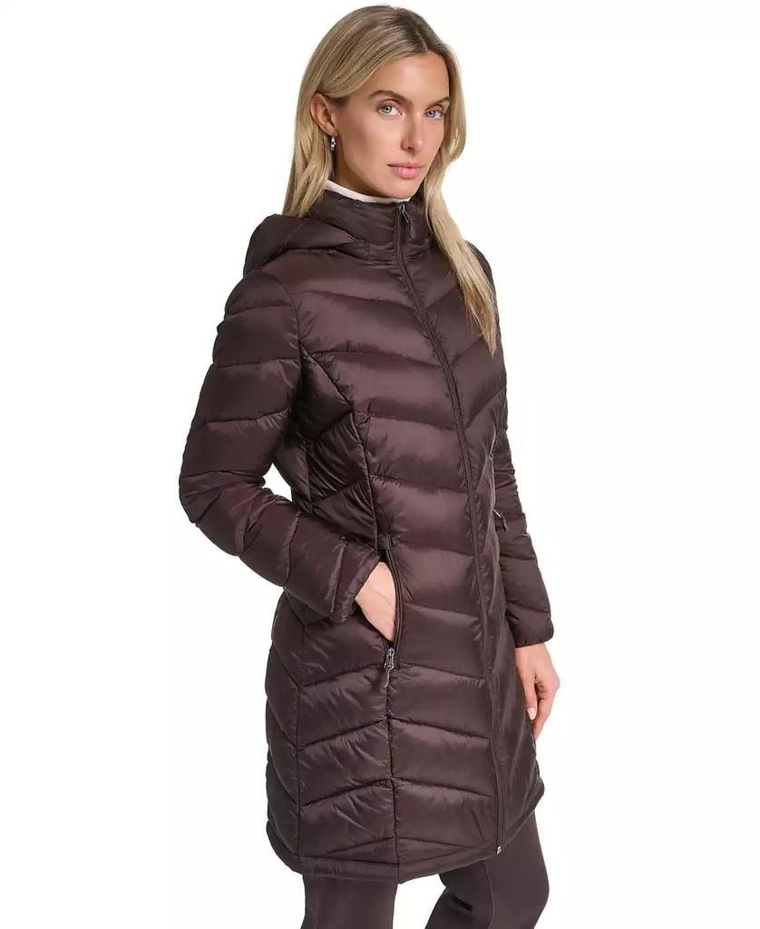 Women's Packable Hooded Puffer Coat, Created for Macy's - Luna BR wear co.