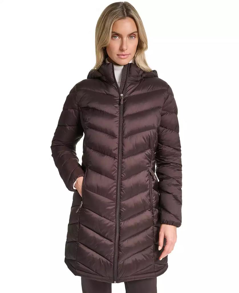 Women's Packable Hooded Puffer Coat, Created for Macy's - Luna BR wear co.