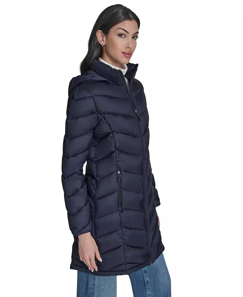 Women's Packable Hooded Puffer Coat, Created for Macy's - Luna BR wear co.