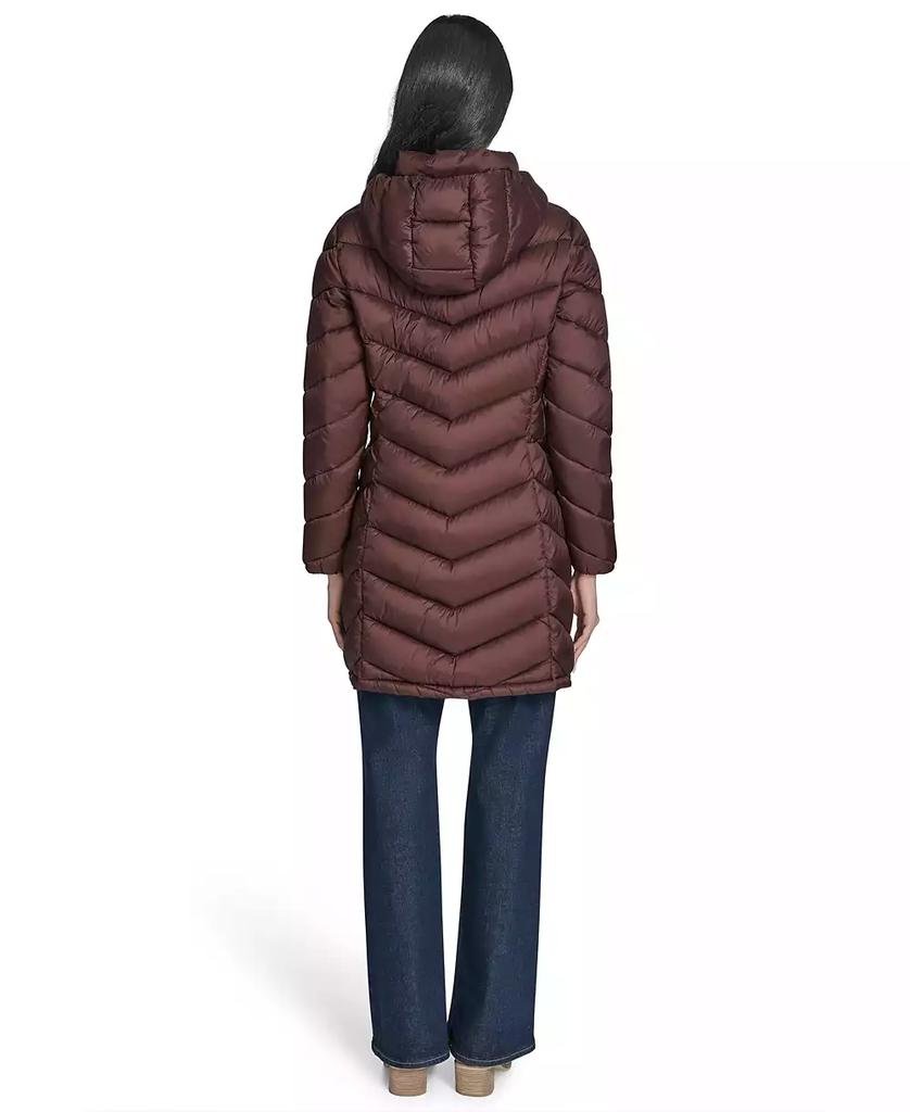 Women's Packable Hooded Puffer Coat, Created for Macy's - Luna BR wear co.