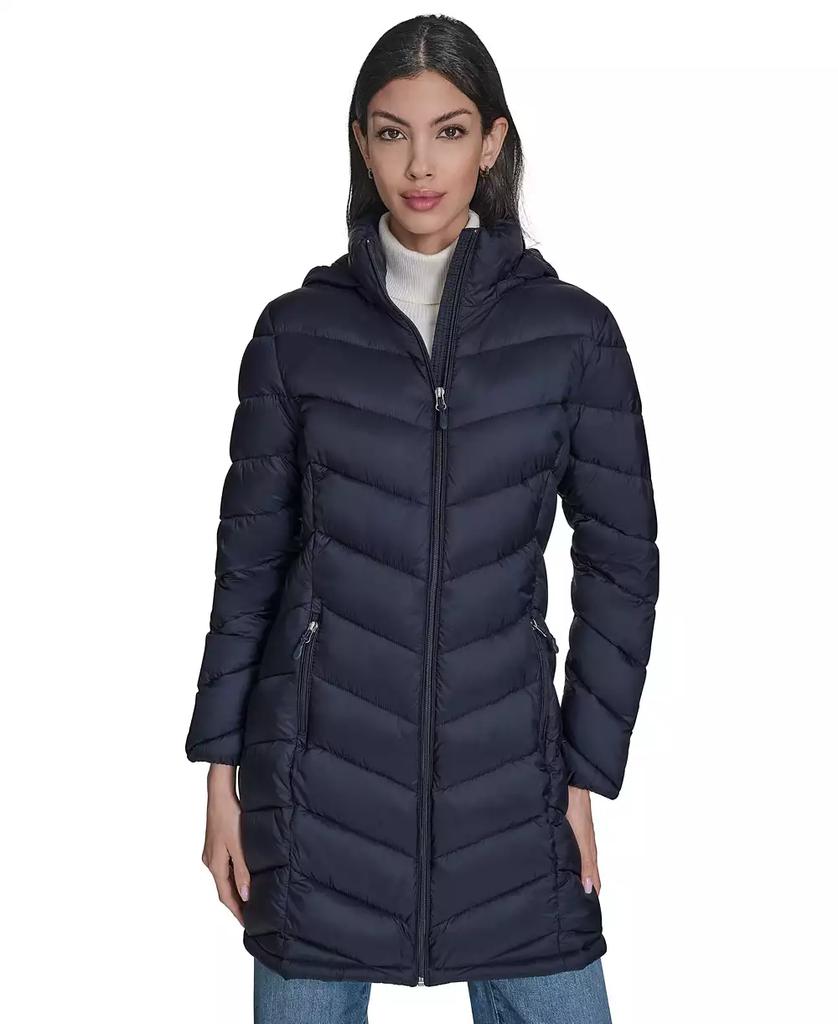Women's Packable Hooded Puffer Coat, Created for Macy's - Luna BR wear co.