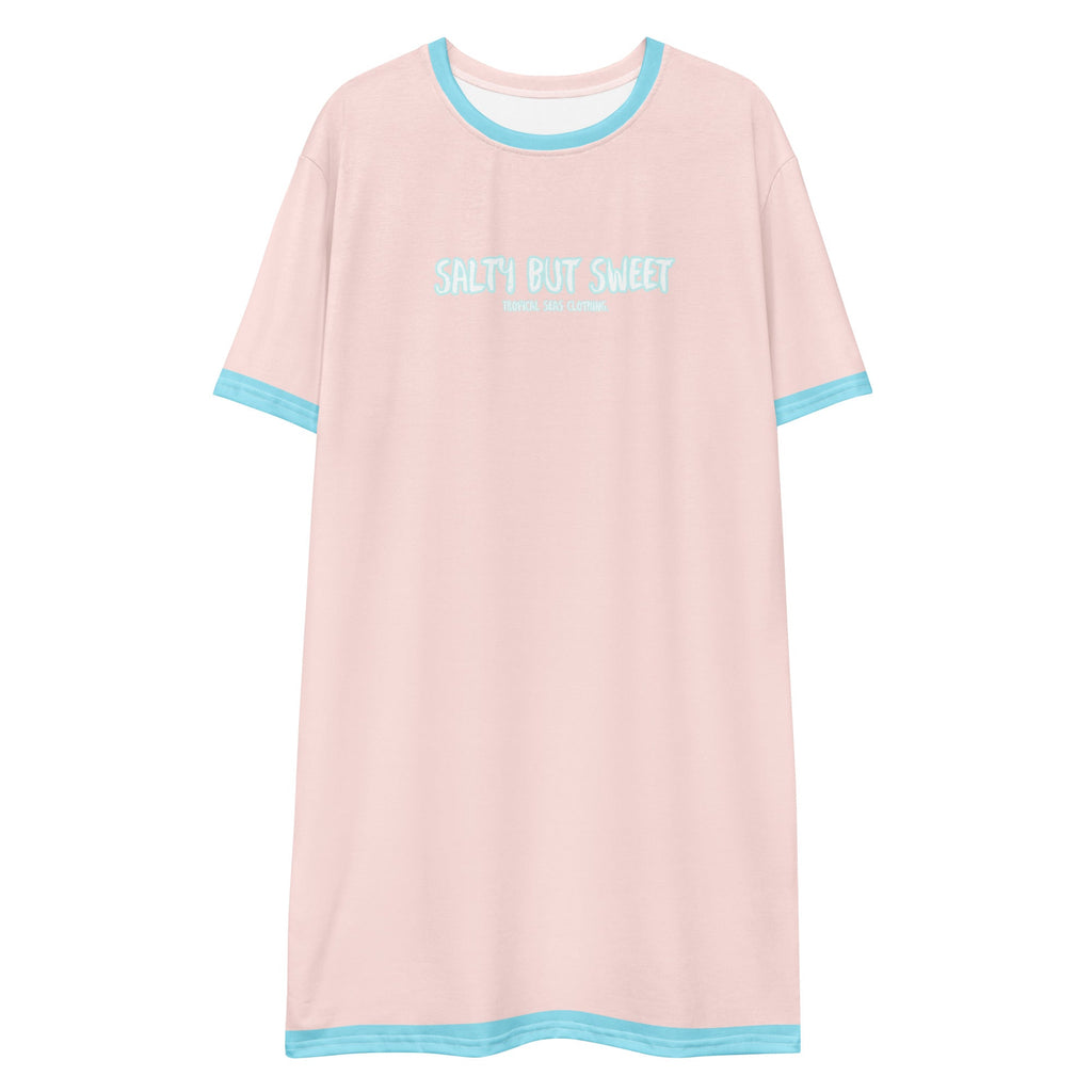 Women's Salty but Sweet T-shirt dress - Luna BR wear co.