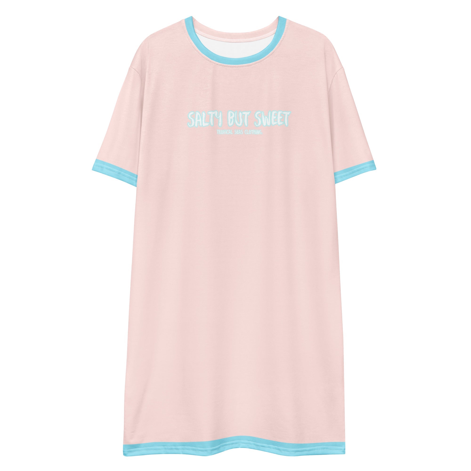 Women's Salty but Sweet T-shirt dress - Luna BR wear co.