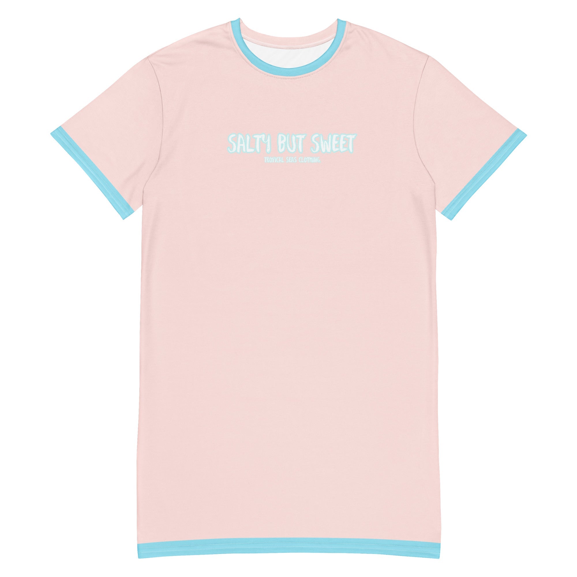 Women's Salty but Sweet T-shirt dress - Luna BR wear co.