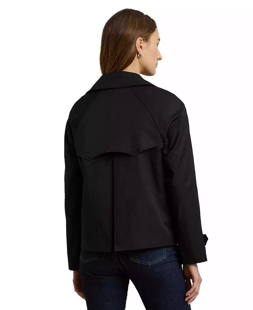 Women's Short Double-Breasted Trench Coat - Luna BR wear co.