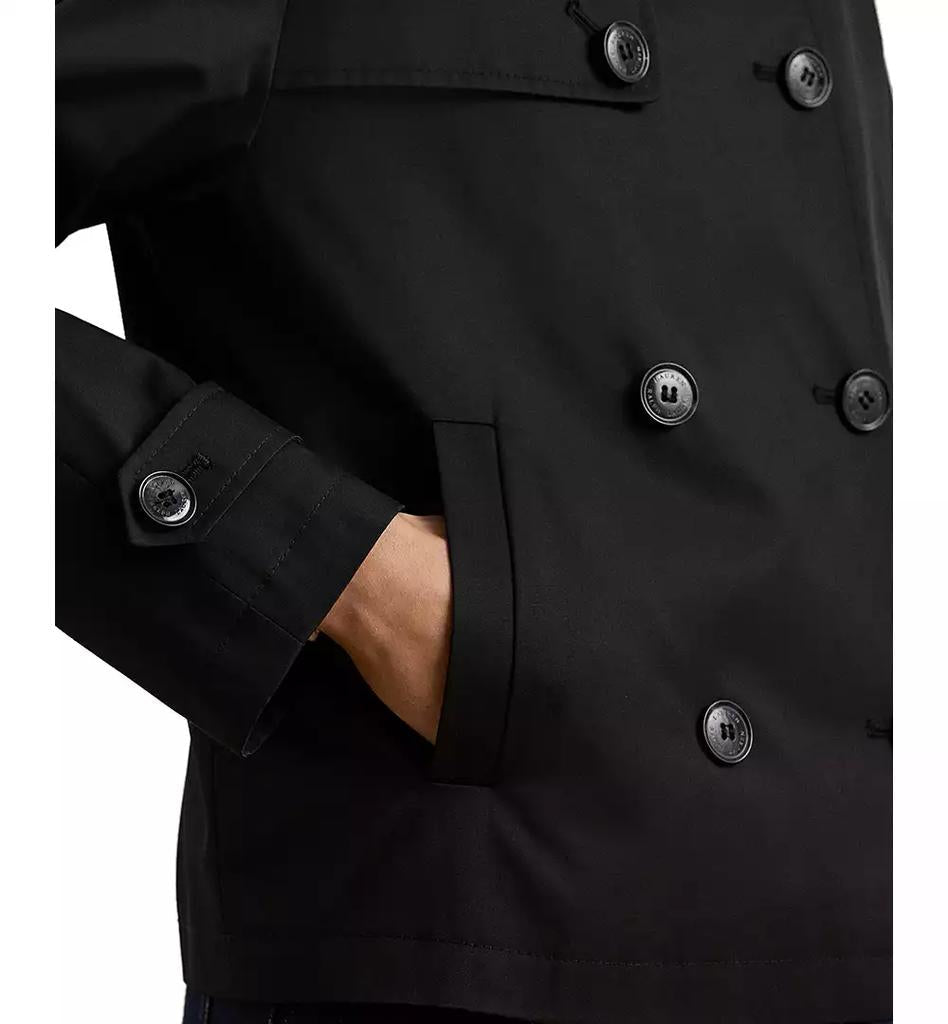 Women's Short Double-Breasted Trench Coat - Luna BR wear co.