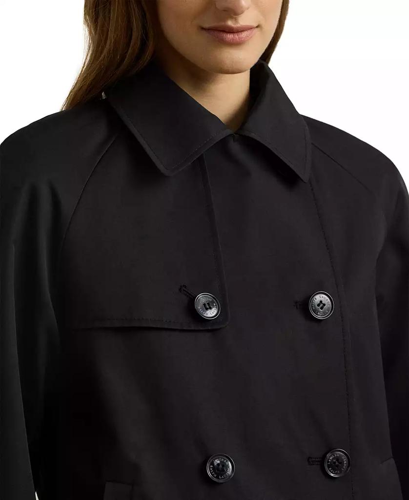 Women's Short Double-Breasted Trench Coat - Luna BR wear co.