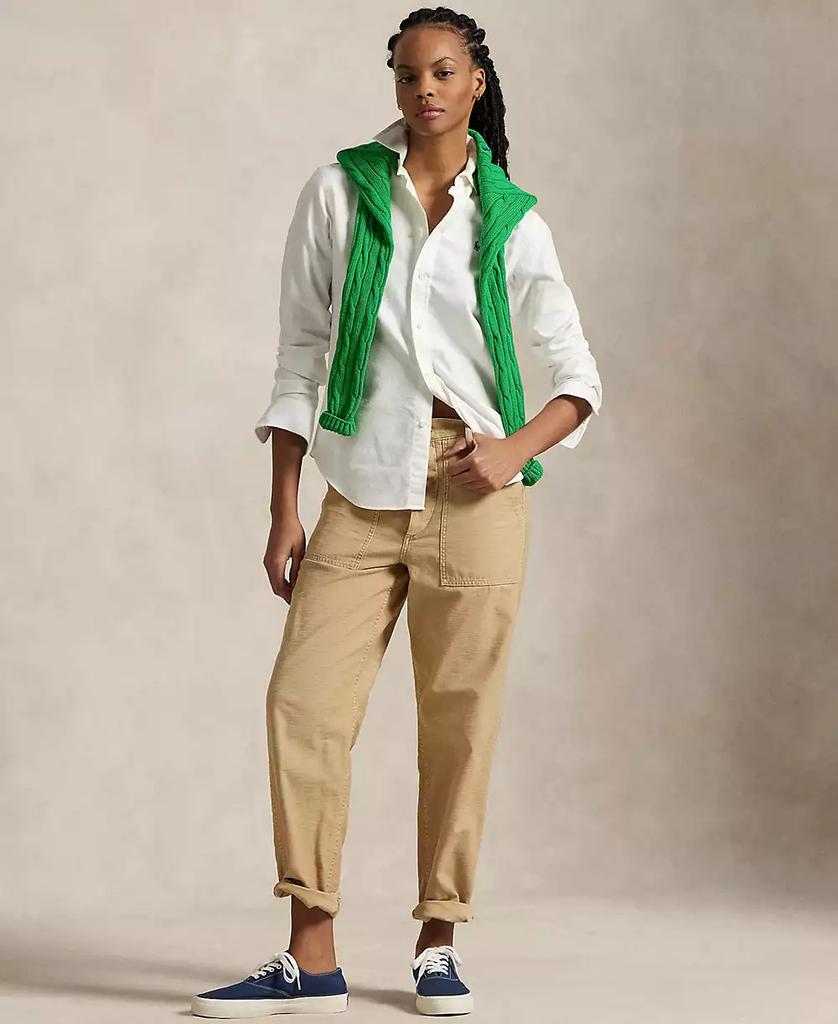 Women's Slim-Fit Oxford Shirt - Luna BR wear co.