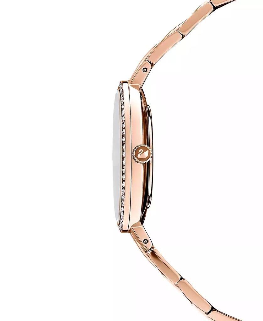 Women's Swiss Cosmopolitian Rose Gold-Tone Stainless Steel PVD Bracelet Watch 35mm - XIOR LUXE