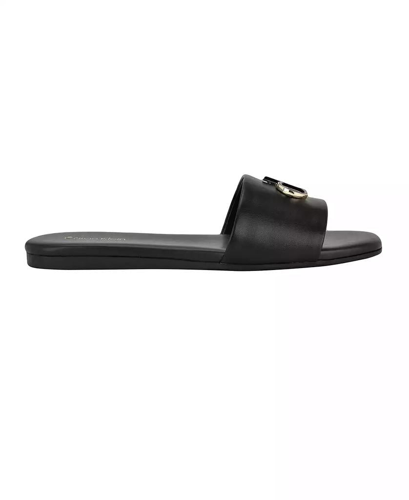 Women's Yancie Logo Flat Slide Sandals - Luna BR wear co.
