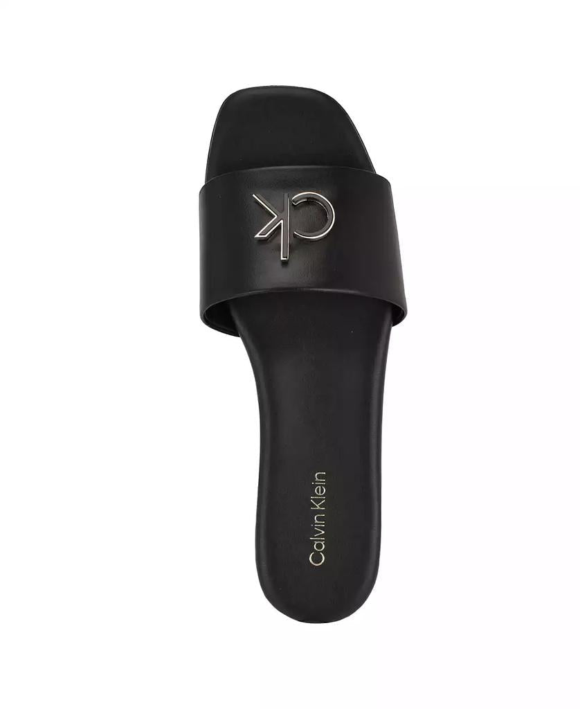 Women's Yancie Logo Flat Slide Sandals - Luna BR wear co.