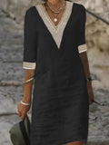 YZ1224 Women's Casual Loose Dress for Fall/Winter - Luna BR wear co.